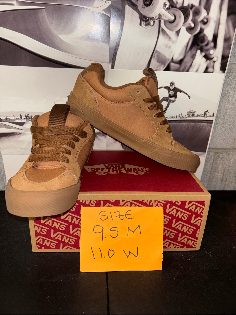 Vans Chukka Push sz 9.5 Men 11.0 Woman